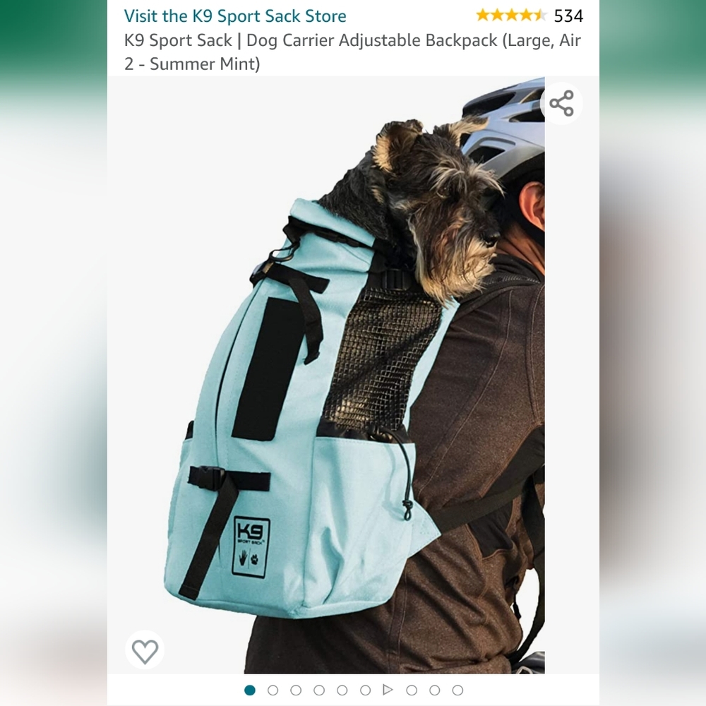 K9 Sport Sack Large Summer Mint